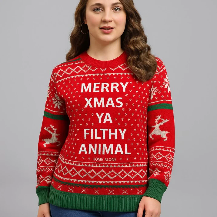 Filthy Animal Unisex Christmas Ugly Sweater / Jumper - Image 4